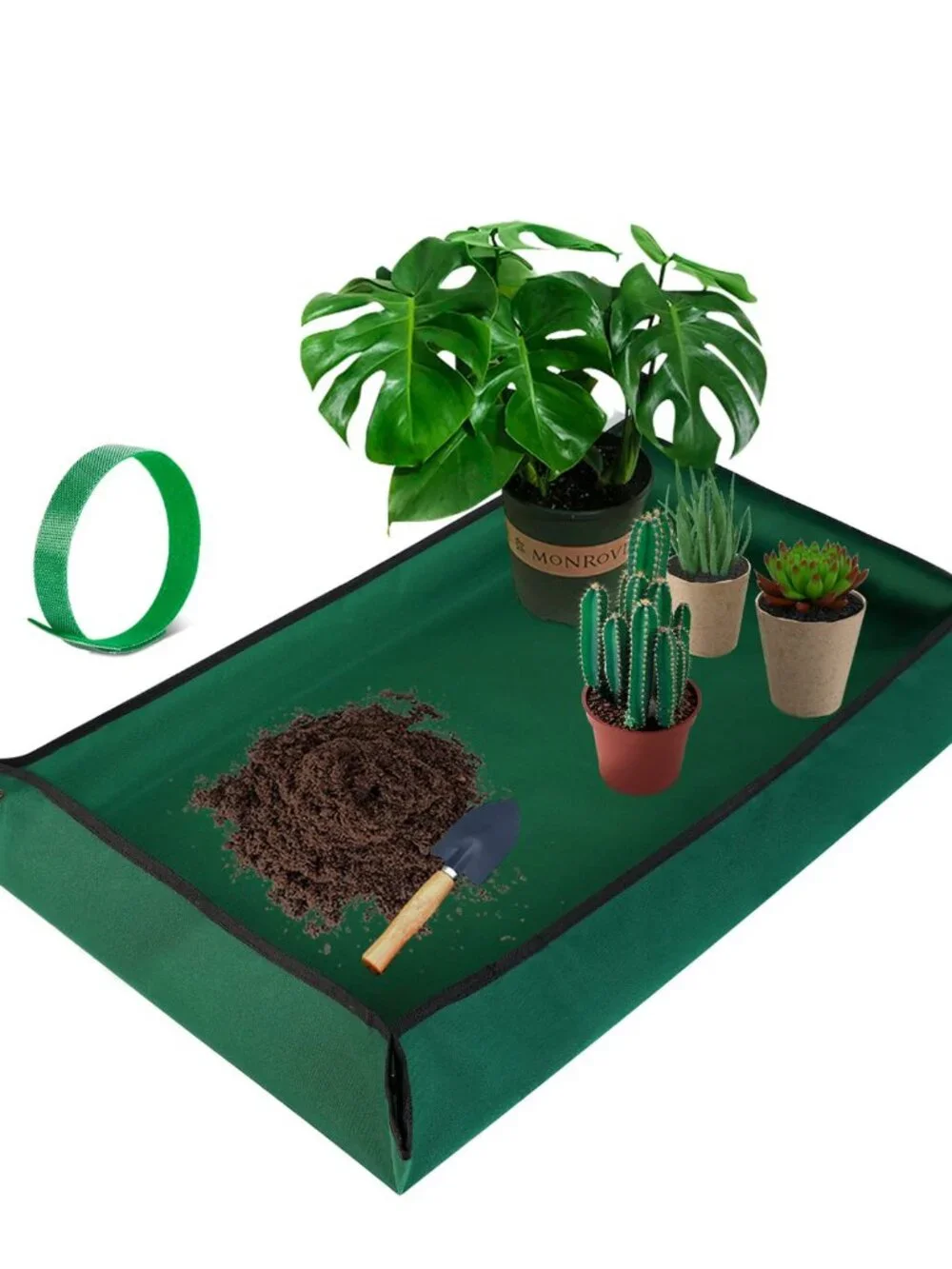 Extra Large Repotting Mat for Indoor Plant Transplanting and Mess Control, 43
